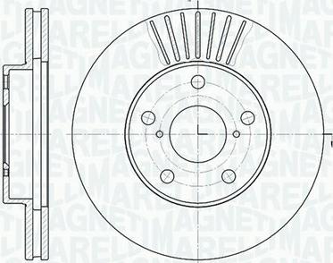 Magneti Marelli 361302040444 - Jarrulevy inparts.fi