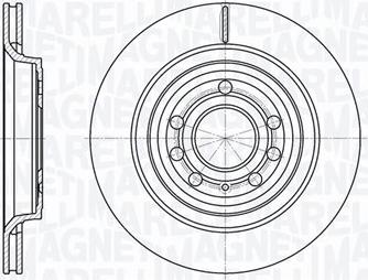 Magneti Marelli 361302040456 - Jarrulevy inparts.fi