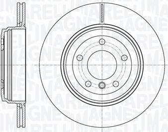 Magneti Marelli 361302040450 - Jarrulevy inparts.fi