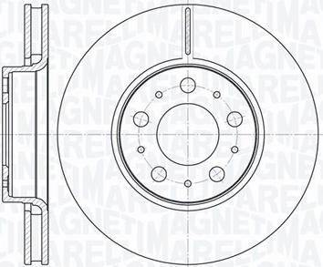 Magneti Marelli 361302040410 - Jarrulevy inparts.fi