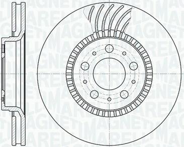 Magneti Marelli 361302040438 - Jarrulevy inparts.fi