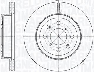 Magneti Marelli 361302040476 - Jarrulevy inparts.fi