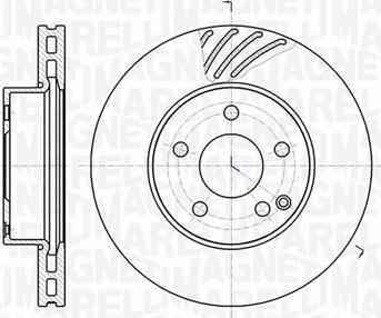 Magneti Marelli 361302040558 - Jarrulevy inparts.fi