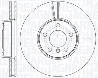 Magneti Marelli 361302040500 - Jarrulevy inparts.fi