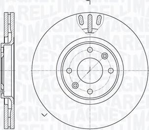 Magneti Marelli 361302040502 - Jarrulevy inparts.fi