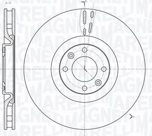 Magneti Marelli 361302040582 - Jarrulevy inparts.fi