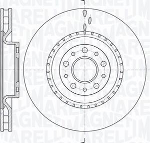 Magneti Marelli 361302040534 - Jarrulevy inparts.fi