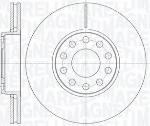 Magneti Marelli 361302040530 - Jarrulevy inparts.fi