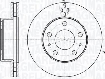 Magneti Marelli 361302040538 - Jarrulevy inparts.fi