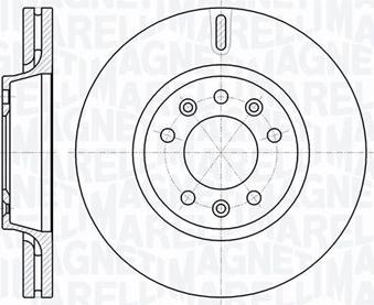 Magneti Marelli 361302040526 - Jarrulevy inparts.fi