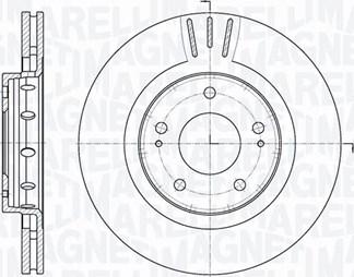 Magneti Marelli 361302040574 - Jarrulevy inparts.fi