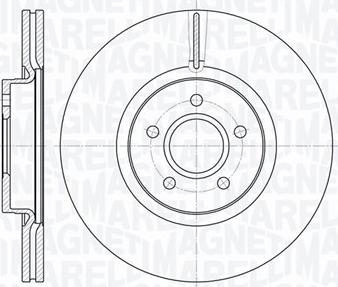 Magneti Marelli 361302040570 - Jarrulevy inparts.fi