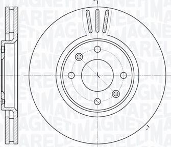 Magneti Marelli 361302040696 - Jarrulevy inparts.fi