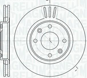 Magneti Marelli 361302040690 - Jarrulevy inparts.fi