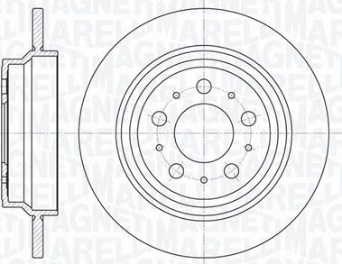 Magneti Marelli 361302040692 - Jarrulevy inparts.fi