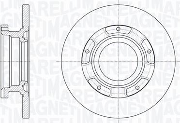 Magneti Marelli 361302040655 - Jarrulevy inparts.fi