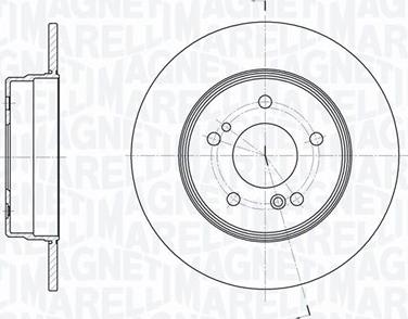 Magneti Marelli 361302040650 - Jarrulevy inparts.fi