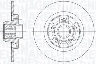 Magneti Marelli 361302040651 - Jarrulevy inparts.fi