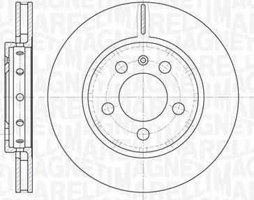 Magneti Marelli 361302040669 - Jarrulevy inparts.fi