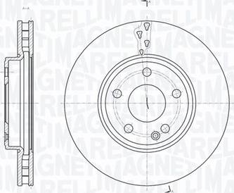 Magneti Marelli 361302040604 - Jarrulevy inparts.fi