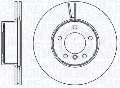 Magneti Marelli 361302040600 - Jarrulevy inparts.fi