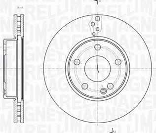 Magneti Marelli 361302040602 - Jarrulevy inparts.fi