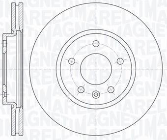 Magneti Marelli 361302040610 - Jarrulevy inparts.fi