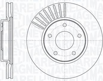 Magneti Marelli 361302040618 - Jarrulevy inparts.fi