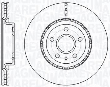 Magneti Marelli 361302040612 - Jarrulevy inparts.fi