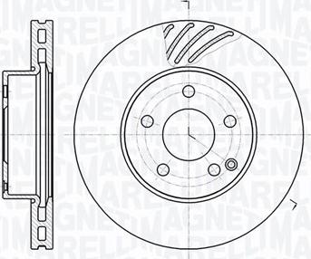 Magneti Marelli 361302040680 - Jarrulevy inparts.fi