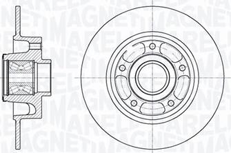 Magneti Marelli 361302040683 - Jarrulevy inparts.fi