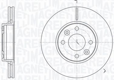 Magneti Marelli 361302040632 - Jarrulevy inparts.fi