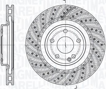 Magneti Marelli 361302040624 - Jarrulevy inparts.fi