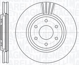 Magneti Marelli 361302040620 - Jarrulevy inparts.fi