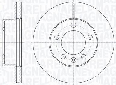 Magneti Marelli 361302040622 - Jarrulevy inparts.fi