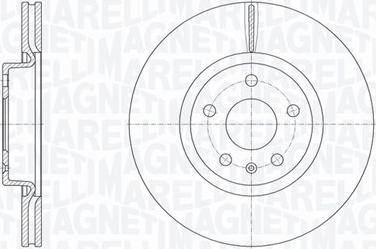 Magneti Marelli 361302040679 - Jarrulevy inparts.fi