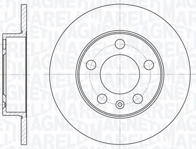 Magneti Marelli 361302040677 - Jarrulevy inparts.fi