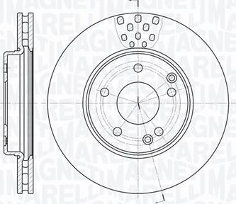 Magneti Marelli 361302040194 - Jarrulevy inparts.fi