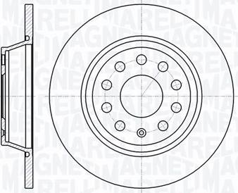 Magneti Marelli 361302040195 - Jarrulevy inparts.fi