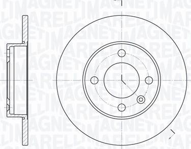 Magneti Marelli 361302040197 - Jarrulevy inparts.fi