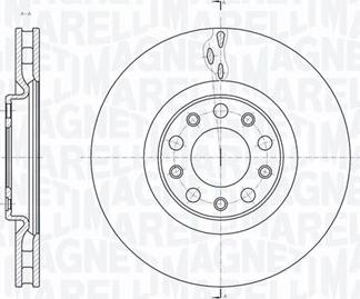 Magneti Marelli 361302040144 - Jarrulevy inparts.fi