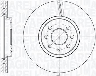 Magneti Marelli 361302040156 - Jarrulevy inparts.fi