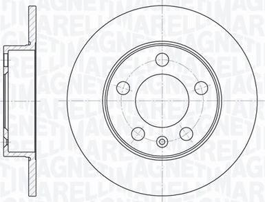 Magneti Marelli 361302040151 - Jarrulevy inparts.fi