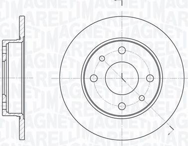 Magneti Marelli 361302040169 - Jarrulevy inparts.fi