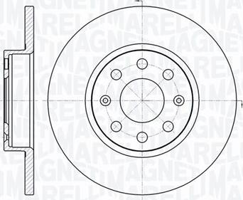 Magneti Marelli 361302040165 - Jarrulevy inparts.fi