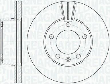 Magneti Marelli 361302040160 - Jarrulevy inparts.fi