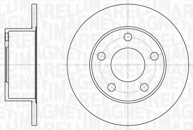 Magneti Marelli 361302040161 - Jarrulevy inparts.fi