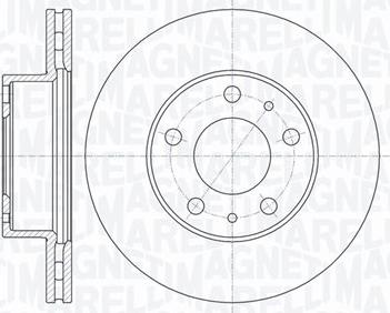 Magneti Marelli 361302040168 - Jarrulevy inparts.fi