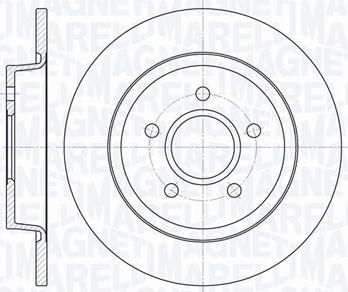 Magneti Marelli 361302040109 - Jarrulevy inparts.fi