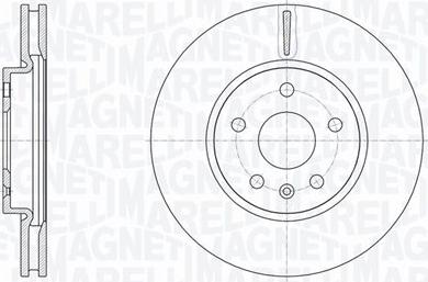 Magneti Marelli 361302040104 - Jarrulevy inparts.fi